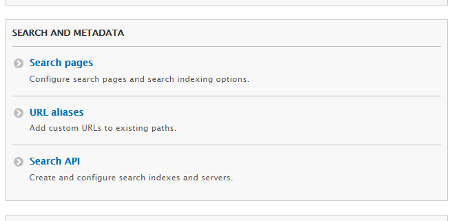 SearchStax Solr Drupal 8 Metadata