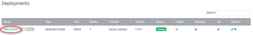 SearchStax Solr Sitecore