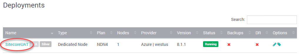 SearchStax Solr Sitecore