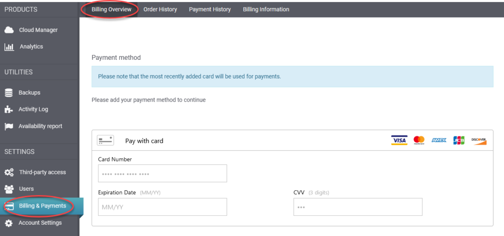 SearchStax Billing and Payments