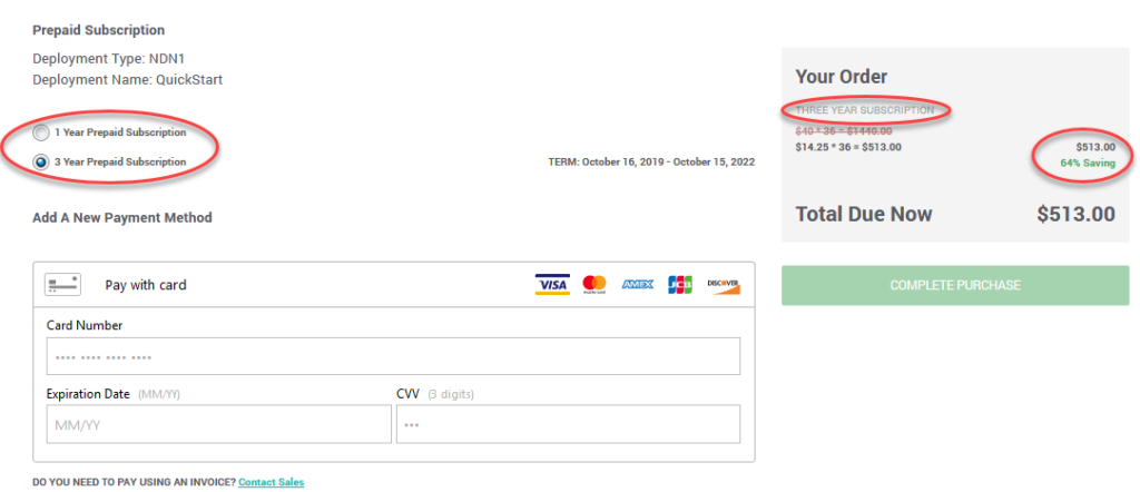 SearchStax Prepaid Options