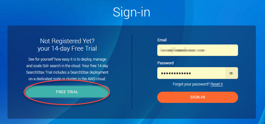 Free Managed Solr Trial