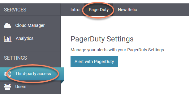 SearchStax Nav Menu