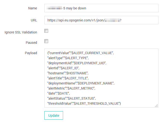 SearchStax Pulse Alerts Webhook