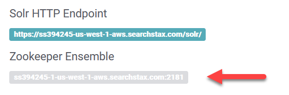 SearchStax delete Solr configset