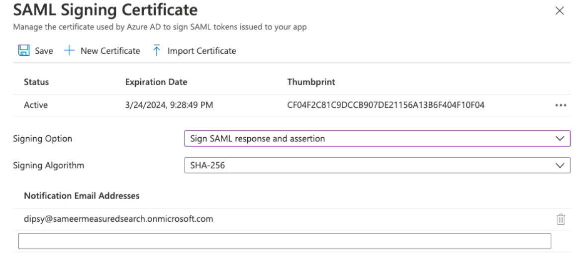 Searchstax Single Sign-On