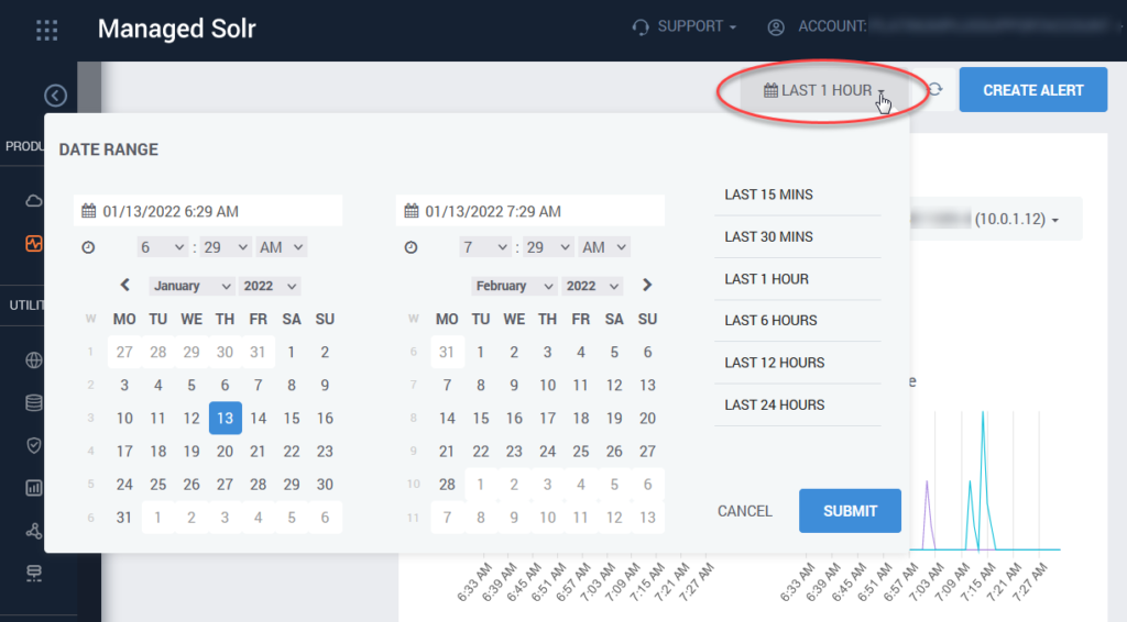 SearchStax Pulse Solr Monitoring