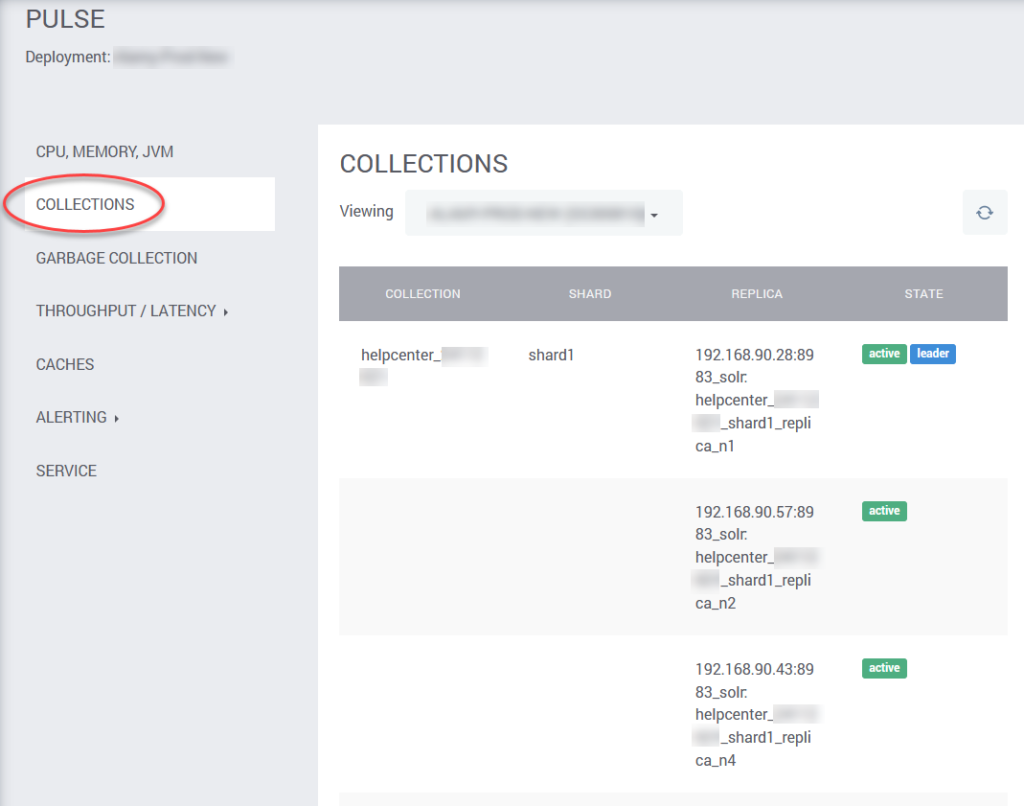 SearchStax Pulse Solr Monitoring