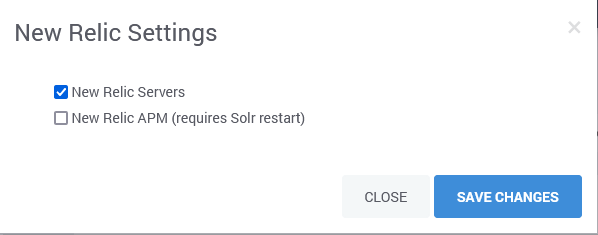 SearchStax New Relic Integration