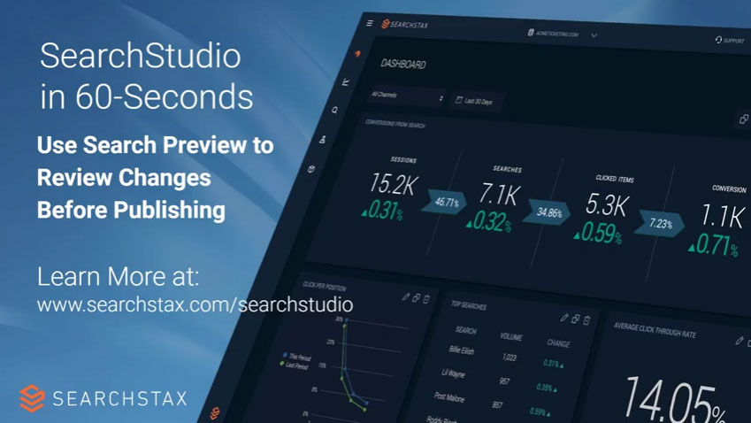 Site Search: Use Search Preview to Review Changes Before Publishing