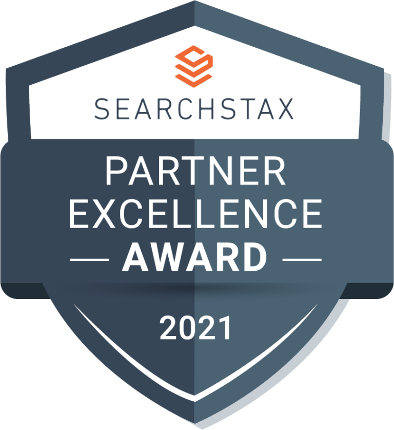 SearchStax Partner Excellence Award 2021