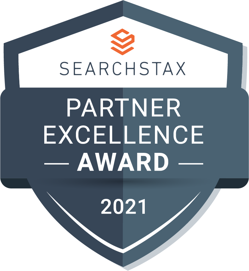 SearchStax Partner Excellence Award 2021