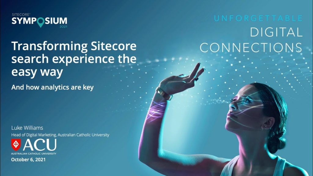 Improving the Sitecore Site Search Experience at ACU