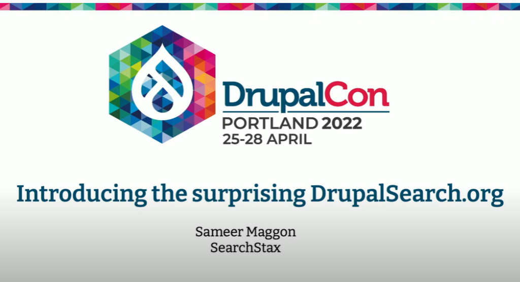 Introducing Surprising DrupalSearch