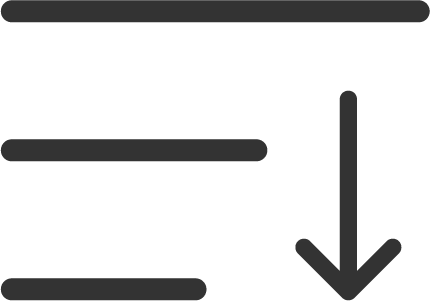 Manage sorting options