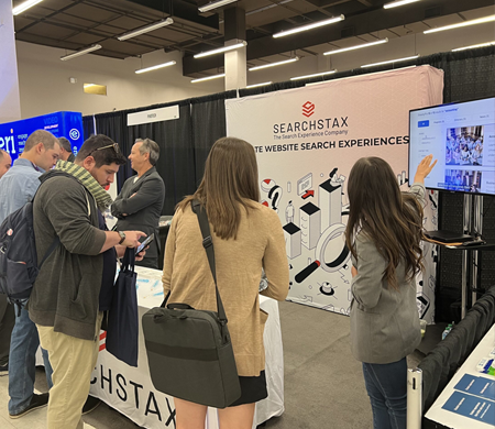 More-Demo-Action-at-the-SearchStax-Booth