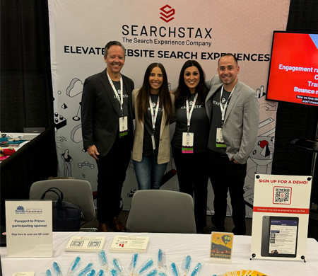 The-SearchStax-Team-at-the-HighEdWeb-Booth
