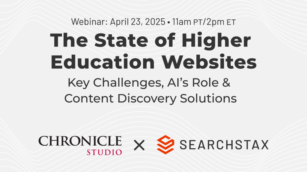 featured image for the State of Higher Education webinar