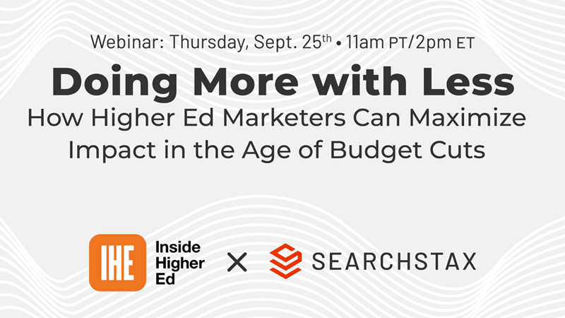 Doing More with Less