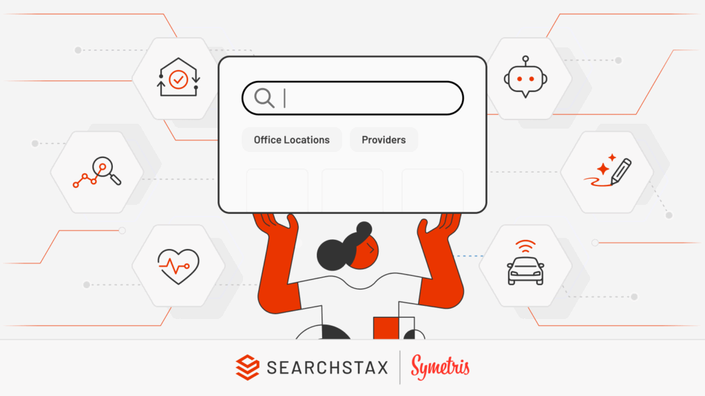 Search is the new homepage for healthcare sites - blog about Chris Pace feature on the Symetris podcast
