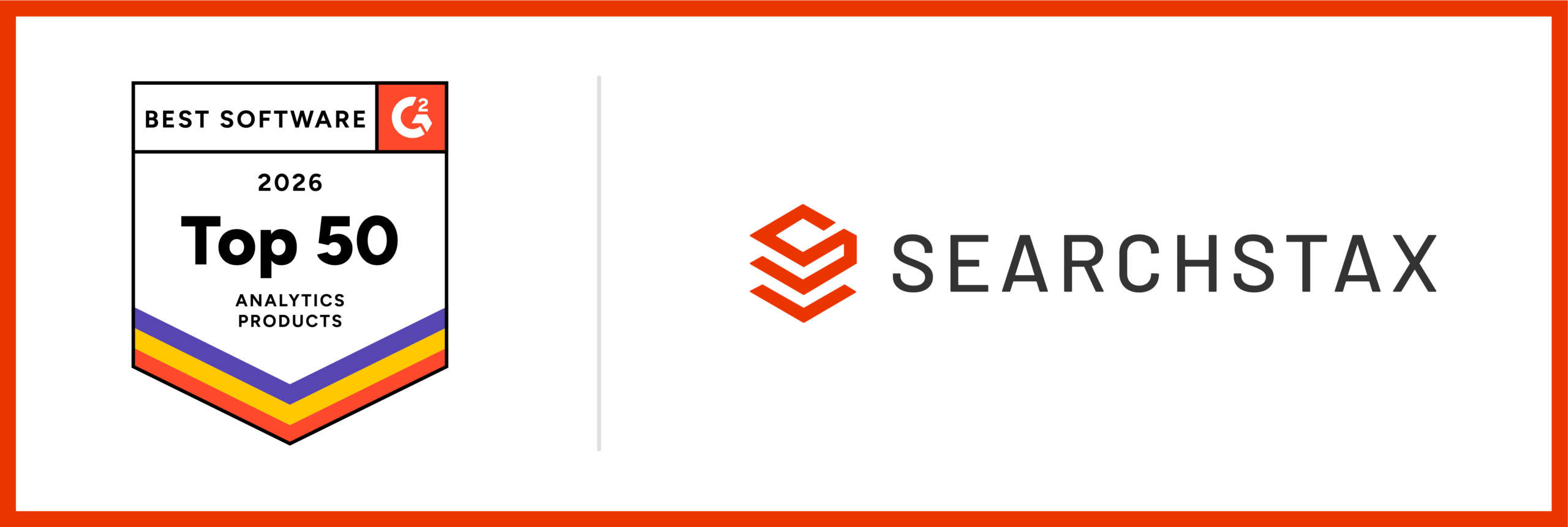 SearchStax earns recognition in G2 Best Analytics Product category for 2026