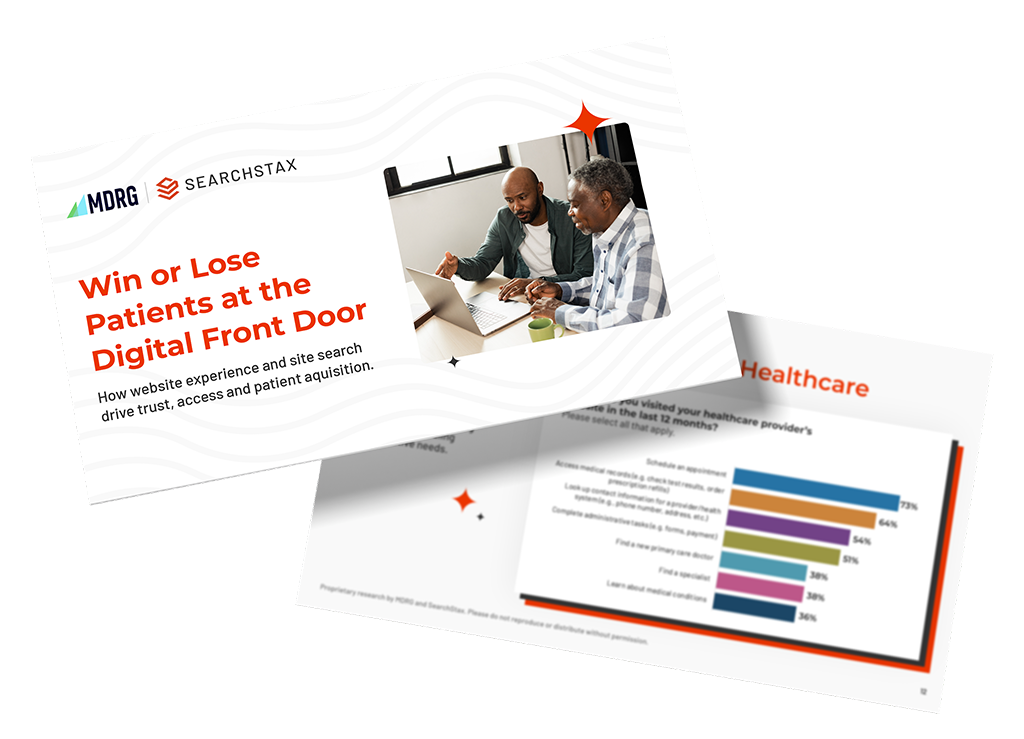 Win or Lose Patients at the Digital Front Door