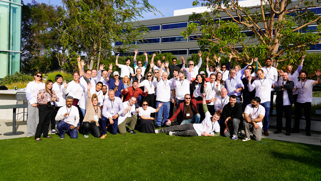 SearchStax Team Members Posing Together