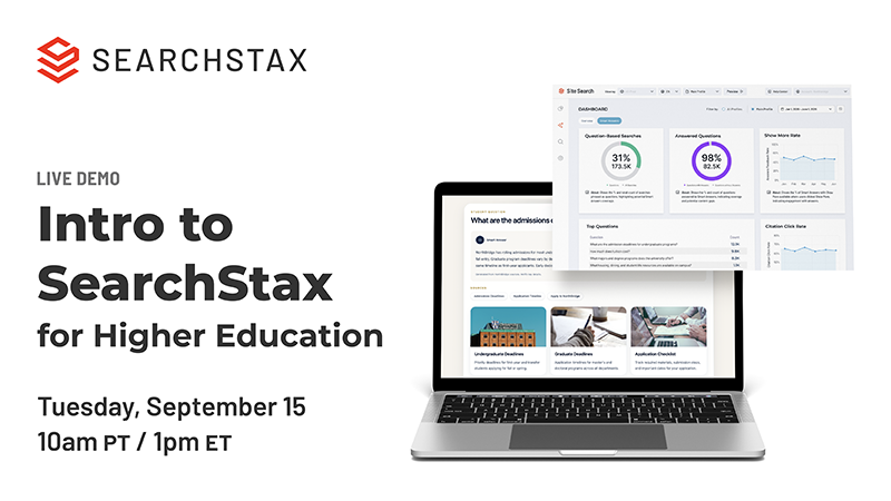Intro to SearchStax for Higher Education