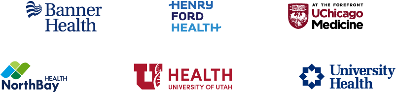 Trusted by leading hospitals and health systems
